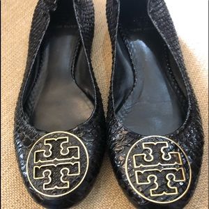 Tori burch ladies flats. Sz 9.5